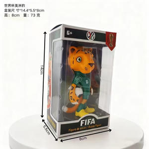 Action Figure Mascotte Serie Fantasy 2026, Bambola Gotica in PVC Ecologico, Giocattolo per Bambini, Decorazione per Tifosi di Calcio, Scala 1:4 - Product Image 4