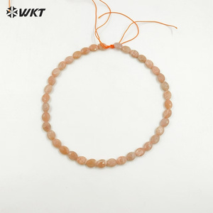 WT-G332ลูกปัดหินอะมาโซไนต์ธรรมชาติแบบหลวมสำหรับผู้หญิงเครื่องประดับสร้อยคอเครื่องประดับแบบทำมือ - Product Image 2