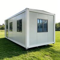 Maison préfabriquée de luxe portable très demandée, conteneur respirant de 20 ou 40 pieds, 1 à 4 chambres, pour mini-maison ou appartement