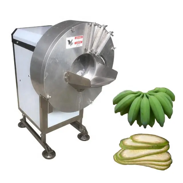 Chuối Chips Máy Plantain Chip Cutter Thương Mại Chuối Plantain Máy Làm Khoai Tây Chiên