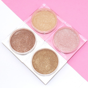 Nhãn hiệu riêng hữu cơ tự nhiên cơ thể ánh sáng lung linh bột không thấm nước long lanh <span class=keywords><strong>Highlighter</strong></span> và Bronzer lỏng khoáng bột - Product Image 5