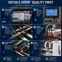 QZD Automatische Hochleistungs-QZD2800 Hochgeschwindigkeits-180m/min PLC-Touchscreen-Getriebe-Kartonagen-Falt- und Klebemaschine