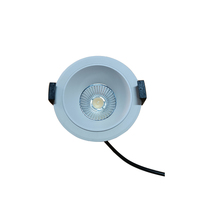 Spot encastré LED moderne IP44 3 CCT avec interrupteur DIP réglable et intensité variable, en aluminium et plastique, 220 V 7 W/12 W pour l'éclairage domestique et de bureau