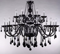 Vente chaude classique a mené la lumière en cristal de lustre pour la décoration de mariage et d'événement