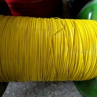 -İzoleli Kalay Kaplı Yüksek Sıcaklık Teli PTFE izolasyonlu; FF46-1 Model 012/02/03/035/05/075 mm Ölçülü Topraklama Döngüsü Bobinleri