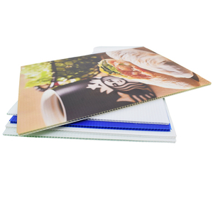 Custom Printed PP Hollow Board Anti Aging Fluted Plastic <b>Sheet</b> For Promotional Signage Event Advertising Usage - Product Image 4