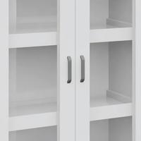 Solution de rangement pour mobilier de laboratoire entièrement en acier, armoire de laboratoire modulaire avec portes vitrées pour projet de salle blanche