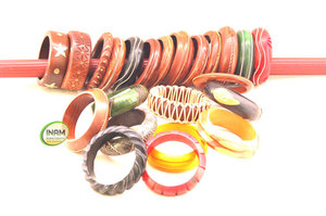 Beautiful and Designer Handmade <b>Wooden</b> <b>Bangles</b> Fresh arrival by INAM HANDICRAFTS - Product Image 2