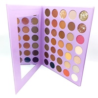 Palette d'ombres à paupières imperméables personnalisées, 35 couleurs, palette d'ombres à paupières mates et scintillantes, haute pigmentation, maquillage d'ombres à paupières mélangées