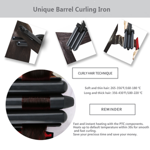 Triple barril <span class=keywords><strong>pelo</strong></span> rizador de <span class=keywords><strong>pelo</strong></span> giratoria rizador de suministro de fábrica <span class=keywords><strong>pinzas</strong></span> <span class=keywords><strong>para</strong></span> <span class=keywords><strong>rizar</strong></span> <span class=keywords><strong>el</strong></span> cabello rizador 3 - Product Image 6