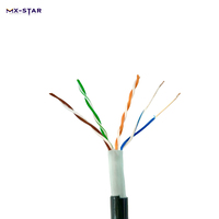 Nuevo Cable de Red para Exteriores MX-STAR Cat5e de Alta Velocidad 2026, UTP 26awg Cobre/BC, 305m