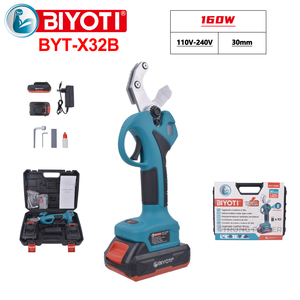 Cisaille électrique automatique pour tuyaux Biyoti BYT-X32B 20V, machine à découper les tubes en plastique portative, coupe rapide et sans effort - Product Image 2