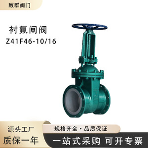 Válvula de Compuerta con Brida Z41F46-10/16 para Medios Ácidos, Temperatura Normal, Operación Manual - Product Image 2