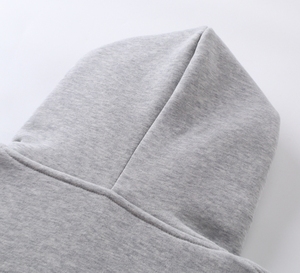 350G Boxy kustom berat bulu Zip up Hoodie disesuaikan dicetak kustom Logo sendiri warna-warni Zip up Hoodie - Product Image 2