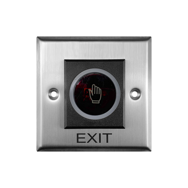 CUMU Modern Aluminium Contactless Touchless Access Control Activated Motion Sensor Door Release Exit Button Switch