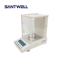 Balance analytique de haute précision HA-06 0,1 mg, 220 g, calibrage interne, balance de précision de laboratoire, anti-vent, RS232, USB