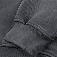 Sweat à capuche en molleton épais personnalisé avec logo pour homme, coupe oversize, brodé, style streetwear, idéal pour l'hiver