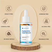 Essence d'acide hyaluronique de marque privée XM OEM ODM Vitamine C L'acide hyaluronique d'aloe vera hydrate et embellit la peau