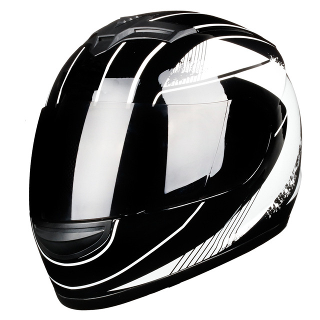 beach motorcycle helmet Small Horns Black