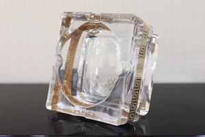 Cenicero de Estilo Europeo para el Hogar, Cenicero Creativo de Cristal con Baño de Oro, Cenicero Decorativo para el Hogar, Cenicero con Diseño de Mariposa - Product Image 5