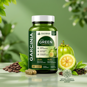 Extracto de Garcinia Cambogia Orgánico, Antioxidante, Control de Energía, Control de Peso, Quemador de Grasa, Suplemento Herbal Vegetariano - Product Image 1