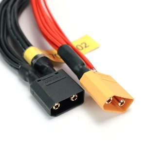 Câble Connecteur Personnalisé XT30 XT60 XT90 16AWG 600V, Faisceau de Câblage en Cuivre Pur pour Batterie Li-ion de Drone et Stockage d'Énergie Nouvelle - Product Image 1
