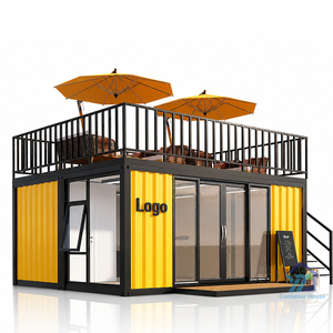 Tienda Contenedor Desmontable Personalizada, Moderna Tienda Móvil con Terraza, Cafetería, Bar, Espacio Comercial para Calle Comercial - Product Image 6