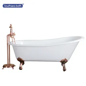 UK hot sale hotel cast iron bath tub