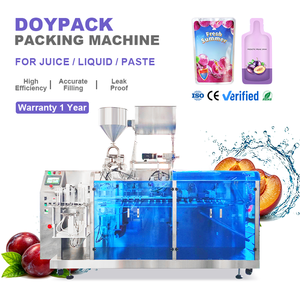 Automatic <b>Juice</b> Pouch Liquid Filling Sealing <b>Machine</b> Multifunction Doypack Packaging <b>Machine</b> for Small Business - Product Image 1