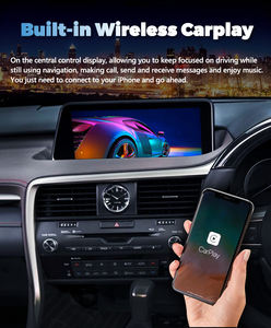 12.3 "แอนดรอยด์12 IPS หน้าจอ1920*720วิทยุสำหรับ <span class=keywords><strong>Lexus</strong></span> RX200t Rx450h RX300 RX350 <span class=keywords><strong>RX</strong></span> 450h <span class=keywords><strong>200T</strong></span> 350 300 GPS เครื่องเล่นวิดีโอในรถยนต์64GB - Product Image 4