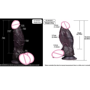 Premium Dual Layer Black Realistic <b>Dildo</b> with Flexible Sucker Discreet Adult Toy, Thick Penis Shaft for Anal Vaginal Stimulation - Product Image 6