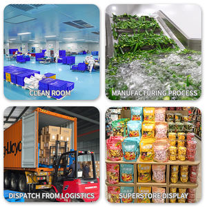 Grosir grosir kustom 100% gula alami Gratis FD beku kering stroberi makanan ringan buah sehat - Product Image 6