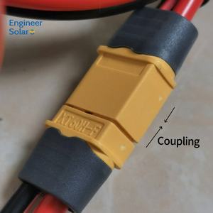 Разъем Traxxas XT60 (гнездо-штекер) для LiPo аккумуляторов RC, для дронов и лодок (2 медных контакта) - Product Image 5