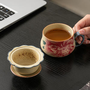 Taza de Café de Cerámica Exquisita para Degustación de Sabores y Evaluación Sensorial de Vertido, Diseño Aislado Simple - Product Image 3