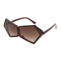 Twooo T1149 Outdoor Driving UV400 Lunettes de soleil tendance avec fonction surdimensionnée personnalisée 2024