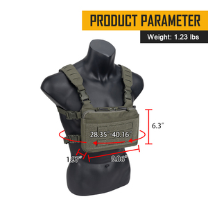 IDOGEAR KGR実用的なアクセサリートリプルマグポーチチェストリグベスト狩猟のためのアウトドア活動 - Product Image 3