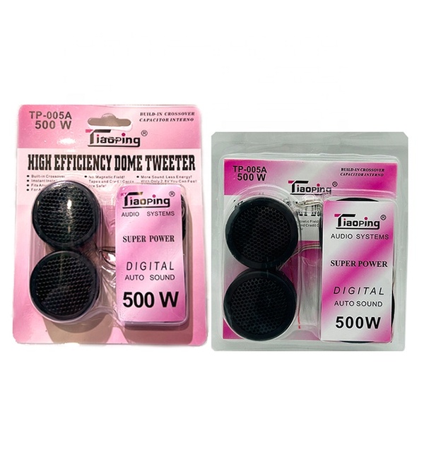 Wholesale 500W High Power 12V Small Audio Speaker TP-005A High Efficiency Mini Piezoelectric Tweeters 2K-22KHz 4 Ohms for Car