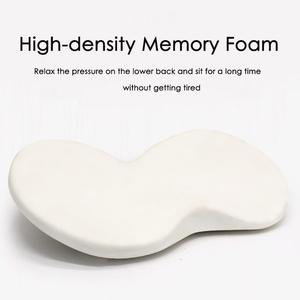 Ergonomic Memory Foam Seat <b>Cushion</b> for Truck Driver Office Chair Car Seat Extender Lumbar Support Pillow <b>Back</b> Pain Relief - Product Image 2