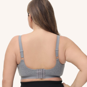 <span class=keywords><strong>Reggiseno</strong></span> da donna grande in cotone, senza ferretto, <span class=keywords><strong>non</strong></span> <span class=keywords><strong>imbottito</strong></span>, a copertura totale, taglie forti, intimo sexy con stampa, reggiseni da donna - Product Image 4