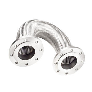 कंपन और शोर को कम करने के लिए फायर पंपों के लिए विशेष फ्लैंज धातु नली - Product Image 4