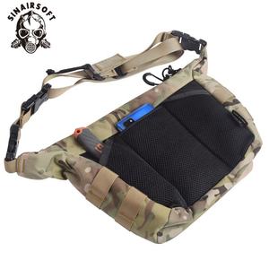 Tactical Unisex 500D Nylon Waterproof <b>Crossbody</b> <b>Bag</b> Multifunctional Hanging Messenger Shoulder Sling for Hiking Hunting <b>Travel</b> - Product Image 5