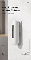 Diffuseur de parfum mural commercial DANQ, contrôle sans fil par bouton, 100 ml, 200 m³, pour SPA, toilettes, hôtel, logo personnalisé, fournisseur OEM ODM