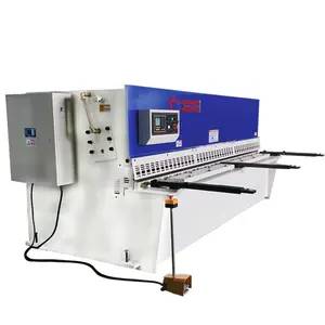 hydraulic sheet shearing machine for cutting steel metal plate