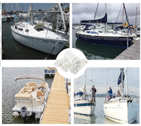 Corde en polypropylène torsadée à 3 brins haute résistance YANGHUA 14mm-20mm pour amarrage de bateau et usage maritime