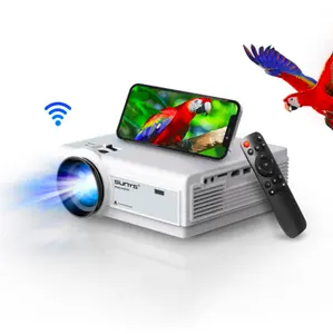 Hot Selling LCD 1080P 4K Portable Video WIFI Bluetooth Projector Smart Mini Projecteur Home Play Cinema