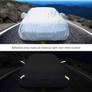 Tất Cả Thời Tiết 10-Lớp UV Bảo Vệ Xe Bìa Không Thấm Nước Đầy Đủ Bên Ngoài SUV/Sedan Tuyết Bìa Cho Mùa Đông Mưa/Ánh Nắng Mặt Trời Ngoài Trời - Product Image 6
