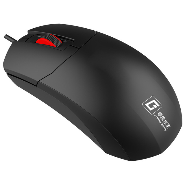 Lingdu Shijia China Computer Peripherals Wholesale Cross-border Gifts Gaming USB Wired Optical Mouse Ergonomic Design Official