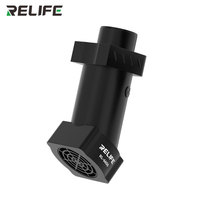 Extracteur de fumée pour microscope Relife RL-6600, 8500 tr/min, élimine efficacement la fumée d'huile, flux d'air puissant pour la réparation de cartes mères de téléphone
