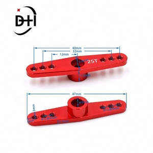 แขนโยกแบบข้อเหวี่ยงเดี่ยว 25T ชุดเกียร์พวงมาลัยมาตรฐาน แขนพวงมาลัยดิจิตอล แขนพวงมาลัยโลหะ พวงมาลัย - Product Image 4