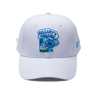 หมวกเบสบอลแบบ 6 แผง ปักลายเสือดาว โลโก้ 100% ผ้าฝ้าย หมวกทรง Dad Hat ปีกโค้ง สไตล์สปอร์ต คุณภาพสูง - Product Image 2